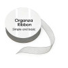 Simple and Basic Organza Ribbons - Grey
