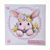 Katy Sue Designs Die Cut Decoupage, 8/Pack - Bunny Kisses & Fluffy Tails