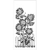 The Crafters Workshop Slimline Stencils - Sunflower Friends