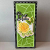 Lisa Horton Crafts 5X7in Embossing Folder with Inset Die and Stencils Bundle - Glorious Garden