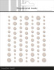 Simple and Basic Matte Enamel Dots, 77pcs - Beige