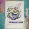 IndigoBlu A6 Cling Rubber Stamps - Adorable Dormouse