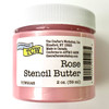 The Crafters Workshop Stencil Butter 2oz Jar - Rose
