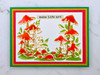The Crafters Workshop A2 Card 4-Part Layered Stencils - Mushroom Forest
