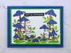 The Crafters Workshop A2 Card 4-Part Layered Stencils - Mushroom Forest