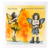 Katy Sue Designs Cosmic Shimmer Stamps by Andy Skinner - Dance