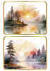 Papers For You A4 Rice Paper 6 Pack - Landscape, Mountain Lake