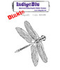 IndigoBlu Dinkie A7 Cling Rubber Stamp - Dragonfly