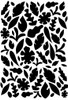IndigoBlu 8x5in Stencil - Pile of Leaves