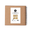 Studio Light Essentials Spiral Passe-Partout 6x6in Journal - Kraft