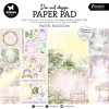 Studio Light Essentials Designer 8x8in Paper Pad Paper & Elements - Pastel Blossom