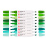 Royal Talens Pantone Dual Tip Marker 9 Set - Green