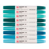Royal Talens Pantone Dual Tip Marker 9 Set - Blue Green