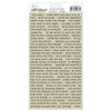 Mintay Papers 6x12in Art Journal Stickers - Phrases 1, Beige