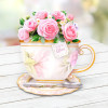 Katy Sue Designs Card Making Kit - Teacup Bouquet