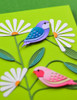 Memory Box Birch Press Design Dies - Block Print, Bird Duo