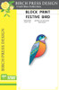Memory Box Birch Press Design Dies - Block Print, Festive Bird