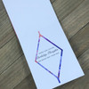 Simple and Basic A6 Dies - Diamond-shaped Gatefold