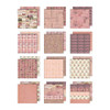 Tim Holtz Advantus Ideo-ology Double Sided Cardstock 12"x12" 12/Pkg - Pink
