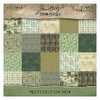 Tim Holtz Advantus Ideo-ology Double Sided Cardstock 12"x12" 12/Pkg - Green