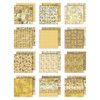 Tim Holtz Advantus Ideo-ology Double Sided Cardstock 12"x12" 12/Pkg - Yellow