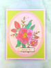 Lisa Horton Crafts Clear Photopolymer Stamps - Floral Wishes
