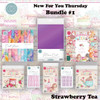 Craft Consortium New For You Thursdays 04/02/2026 8 Pack "I Want It All" Bundle #1 - Strawberry Tea