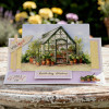 Katy Sue Designs Die Cut Decoupage, Pack of 3 - Summer Greenhouse