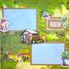 Katy Sue Designs Die Cut Decoupage, Pack of 3 - Summer Greenhouse