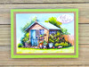 Katy Sue Designs Die Cut Decoupage, Pack of 3 - Summer Greenhouse