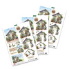 Katy Sue Designs Die Cut Decoupage, Pack of 12 - Gardener's Choice