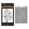 Spellbinders Press + Foil Plate and Stencil Bundle - Tulips and Daffodils