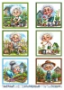 Barto Design A4 Topper Sheet - Nana & Papa's Garden #1
