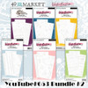 49 and Market by Vickie Boutin YT#653 6 Pack "I Want It All" Bundle #2 - Irresistible Rub-In Transfers