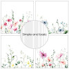 Simple and Basic 6x6in Paper pad - Watercolour Meadow Flowers