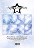 Paper Favourites A5/6x8.25in Paper Pad - Alcohol Ink, Blue Sky Cascade