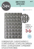 Sizzix 3-D Textured Impressions Embossing Folder by Kath Breen - Linear Leaves