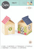 Sizzix Thinlits Die Set 21PK by Jennifer Ogborn - Seasonal House Gift Box