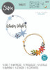 Sizzix Thinlits Die Set 15PK by Lisa Jones - Winter Wreath