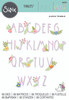 Sizzix Thinlits Die Set 66PK - Floral Alphabet by Alexis Trimble