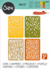 Sizzix Thinlits Die Set 4PK by Pete Hughes - Infinite Doodles #2