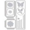 Sizzix Thinlits Die Set 17PK by Eileen Hull - Bookmark, Pockets and Toppers