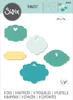 Sizzix Thinlits Dies by Lisa Jones - Aperture Labels #1