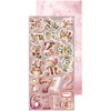 Craft O' Clock 6x12in Paper Pad - Extras Set Mix,  Baby Girl Universe