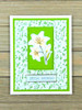 Find-It Trading Card Deco Essentials, Embossed Paper - Cream, Leafy Lace