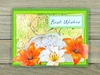 Find-It Trading Card Deco Essentials, Embossed Paper - Cream, Blossom Garden