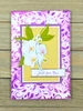 Find-It Trading Card Deco Essentials, Embossed Paper - Cream, Blossom Garden
