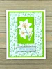Find-It Trading Card Deco Essentials, Embossed Paper - Sand, Leafy Lace
