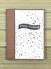 Find-It Trading Card Deco Essentials, Embossed Paper - Sand, Leafy Lace
