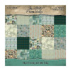 Tim Holtz Idea-ology Palette Collection 12x12 Paper Pack - Indigo